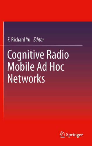 Cognitive Radio Mobile Ad Hoc Networks    