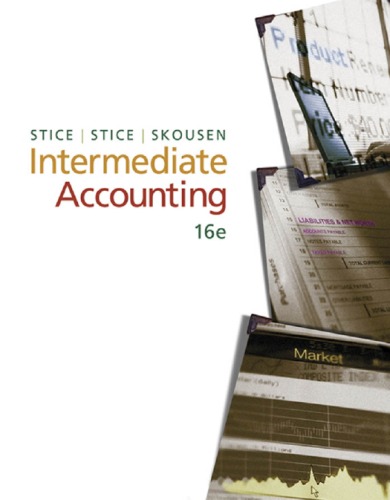 Intermediate Accounting, 16th Edition    