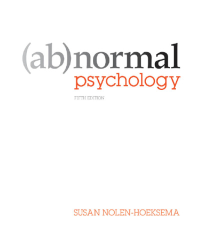 Abnormal Psychology, 5th Edition    