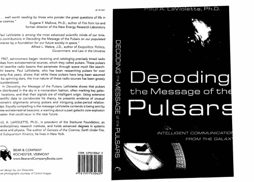 Decoding the message of the pulsars: intelligent communication from the galaxy    