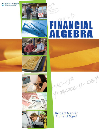 Financial Algebra, Student Edition    