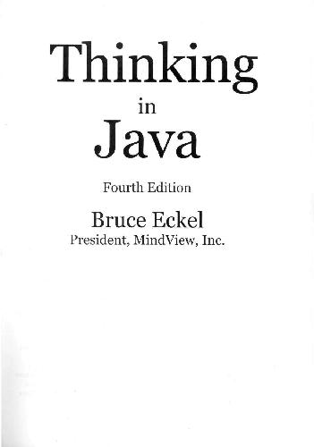 Thinking in Java