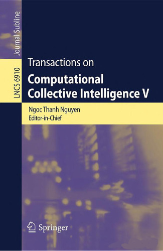 Transactions on Computational Collective Intelligence V