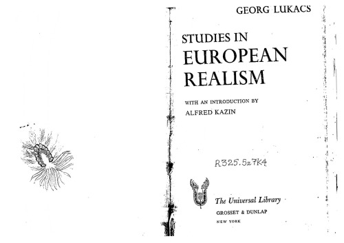 Studies in European Realism