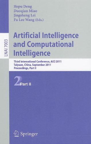 Artificial Intelligence and Computational Intelligence: Third International Conference, AICI 2011, Taiyuan, China, September 24-25, 2011, Proceedings, Part II