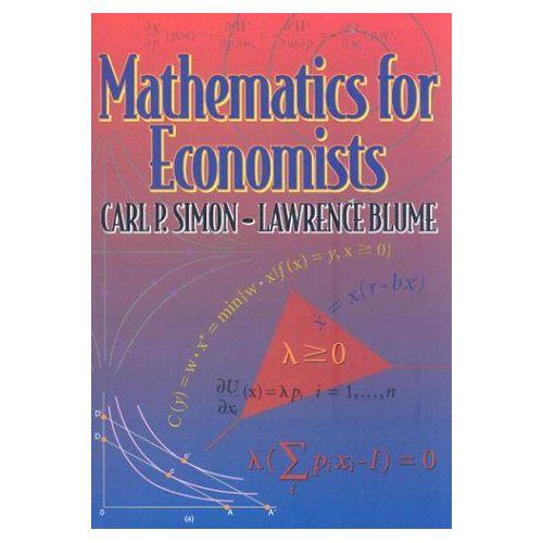 Mathematics for Economists