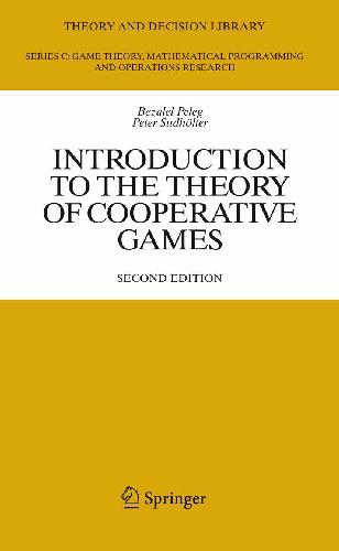 Introduction to the Theory of Cooperative Games