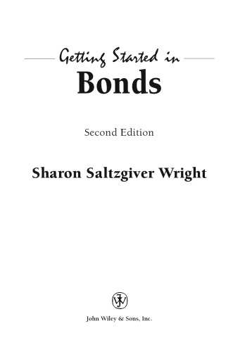 Getting Started in Bonds