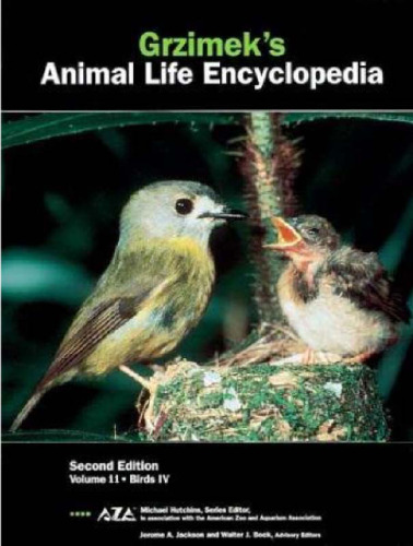 Grzimek Animal Life Encyclopedia Volume 11 Birds IV