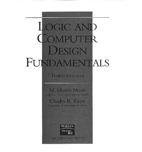 Logic and Computer Design Fundamentals