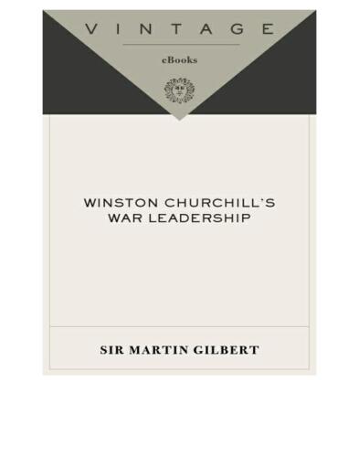 Winston Churchill's War Leadership