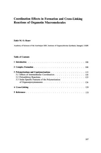 Organotin Compounds