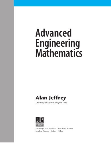 Advanced Engineering Mathematics