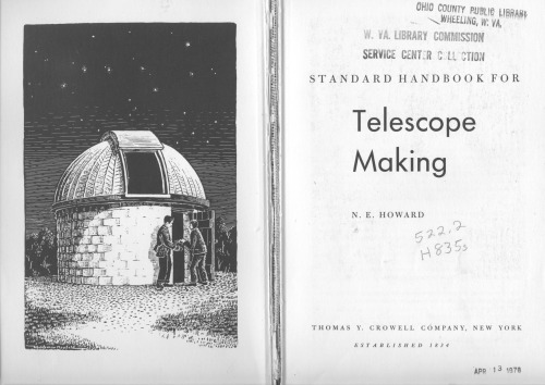 Standard handbook for Telescope making 