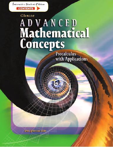 Glencoe Advanced Mathematical Concepts: Precalculus with Applications