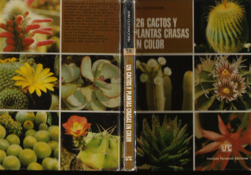 126 Cactos y Plantas Crasas en color 