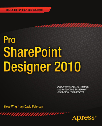 Pro SharePoint Designer 2010