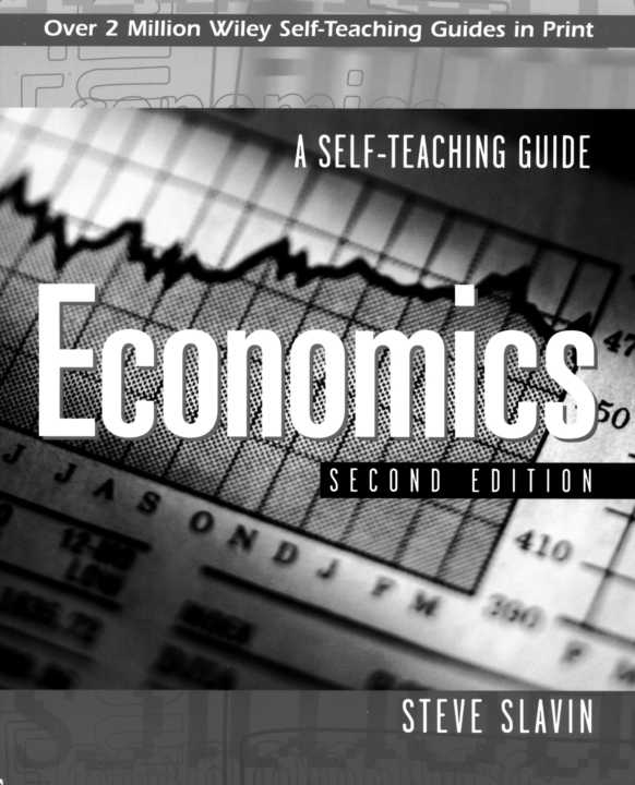 Economics: A Self-Teaching Guide