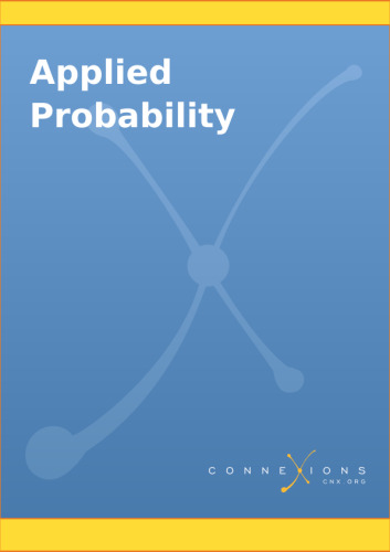 Introduction to Applied Probability