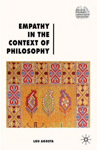 Empathy in the Context of Philosophy (Renewing Philosophy)