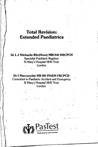 Total Revision: Extended Paediatrics