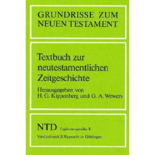 Textbuch zur neutestamentlichen Zeitgeschichte