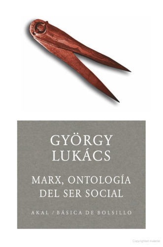 Marx, ontología del ser social