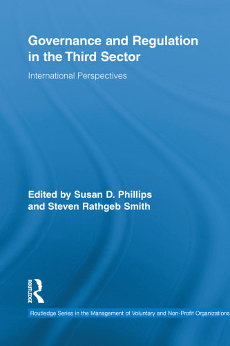 Governance and Regulation in the Third Sector: International Perspectives