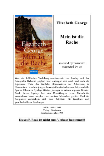 Mein ist die Rache