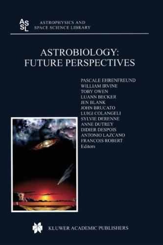 Astrobiology. Future Perspectives