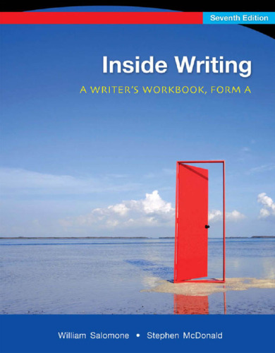 Inside Writing : A Writer’s Workbook, Form A,  Seventh Edition