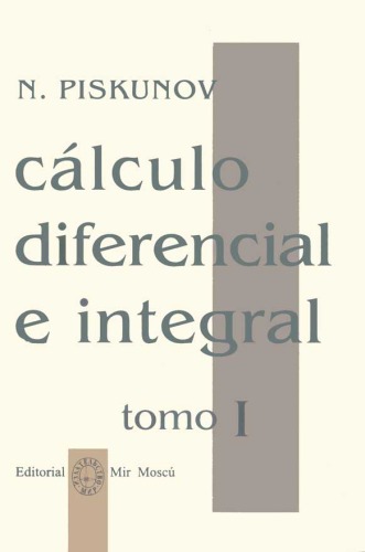 Cálculo diferencial e integral - Tomo I