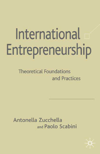 International Entrepreneurship: Theoretical Foundations and Empirical Analysis