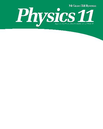 McGraw-Hill Ryerson. High School Physics