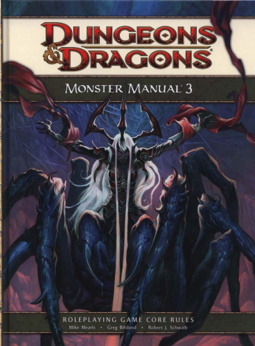 Monster Manual 3: A 4th Edition D&D Core Rulebook, Volume 3