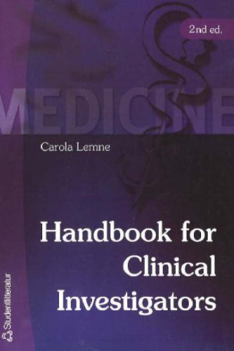 Handbook for Clinical Investigators (2nd ed.)