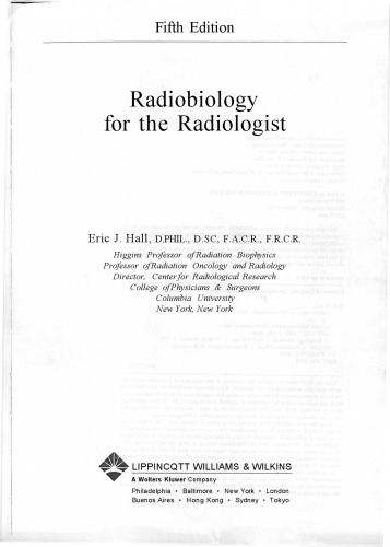 Radiobiology for the Radiologist