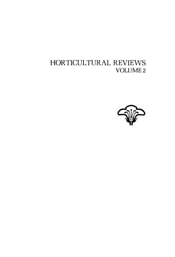 Horticultural Reviews Volume 2