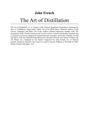 The Art of Distillation