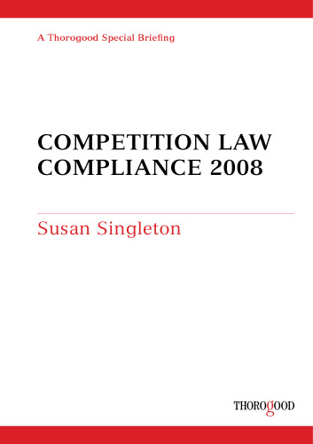 Competition Law Compliance 2008