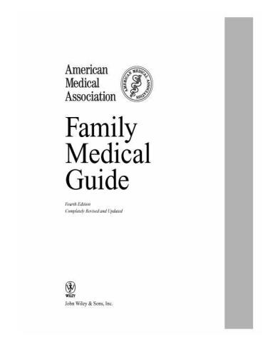 American Medical Association family medical guide