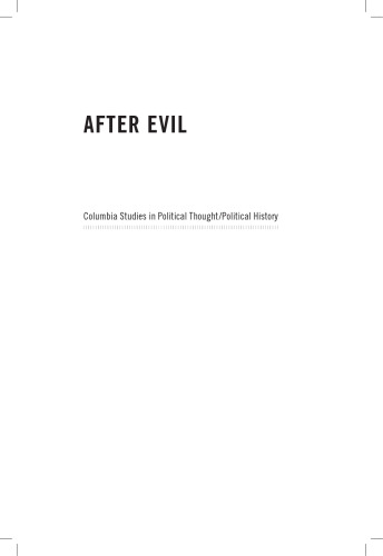 After evil: a politics of human rights