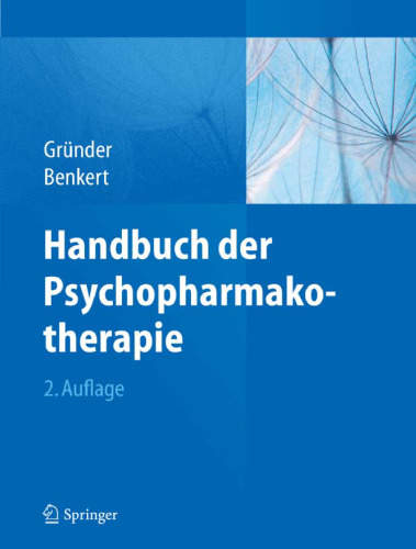 Handbuch der Psychopharmakotherapie, 2. Auflage