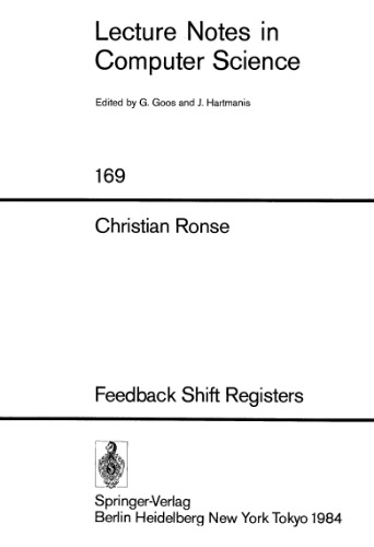 Feedback Shift Registers