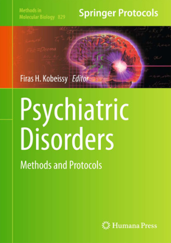 Psychiatric Disorders: Methods and Protocols