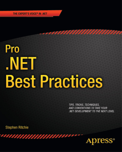 Pro .NET Best Practices