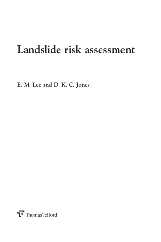 Landslide risk assessment