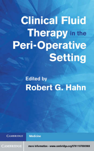 Clinical Fluid Therapy in the Peri-Operative Setting