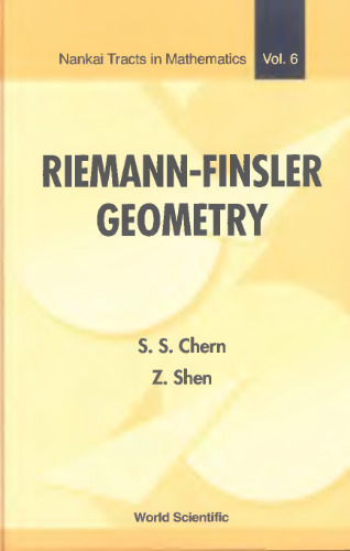 Riemann-Finsler Geometry