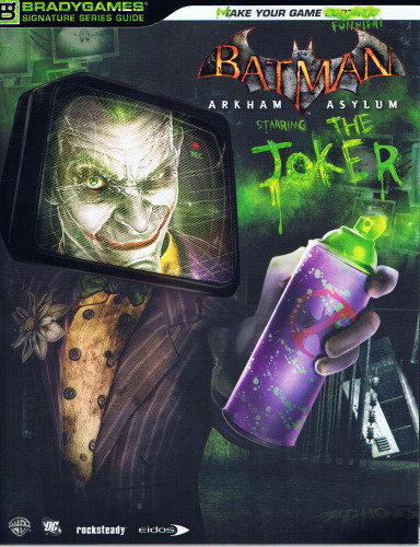 Batman: Arkham Asylum Signature Series Guide Bradygames Prima